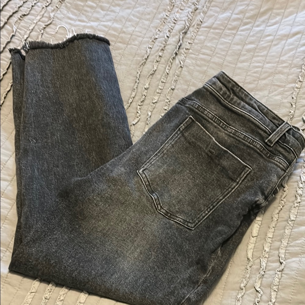 Stylish Gray Denim Jeans